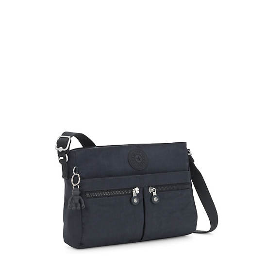 Kipling New Angie Crossbody Táska Kék | HU 1195NW